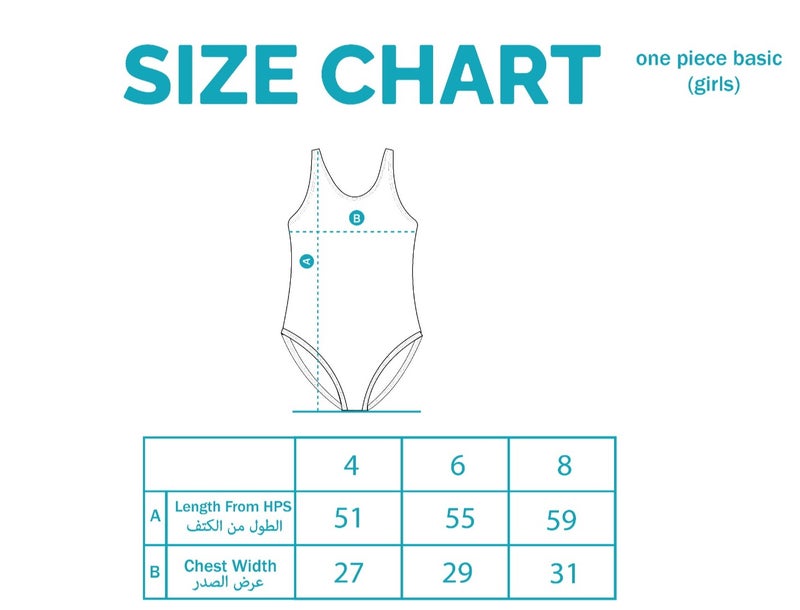 Onda Quick-Dry Stretch Lycra Swimsuit for Girls - Image 2