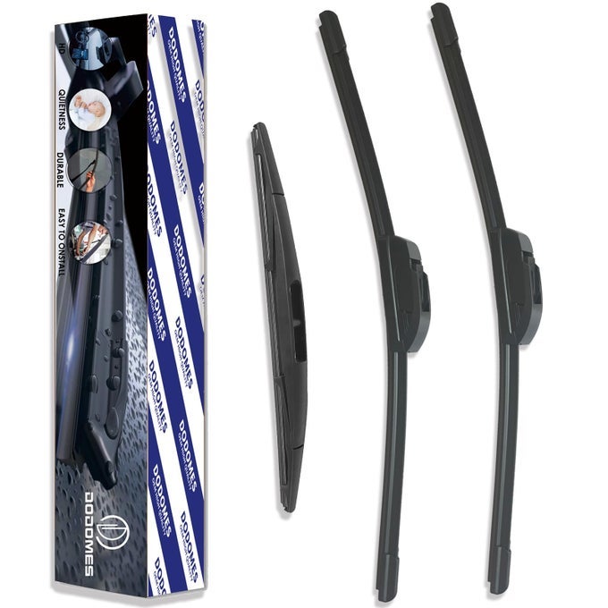 Dodomes 22 21 Windshield Wipers With 16 Rear Wiper Blade Sets Replacement For 20032009 Lexus Gx470 Original Factory Oem Quality Pack Of 3
