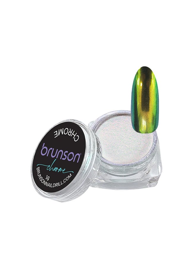 Chrome Mirror Metallic Holographic Effect Art Decoration Manicure Pigment Nail Powder GH386s
