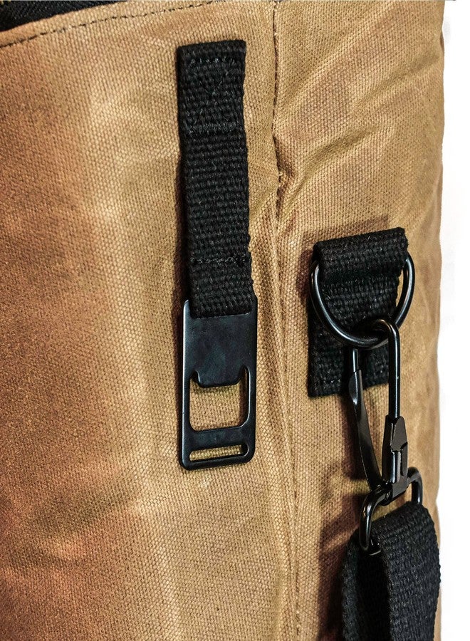Readywares Waxed Canvas Insulated 18L Soft-Sided Cooler for Camping, Beach, Tailgailting, BBQ, Weekend Trips - Great as Lunch Cooler and Mens Lunch Bags for Work or Lunch Bag - Image 3