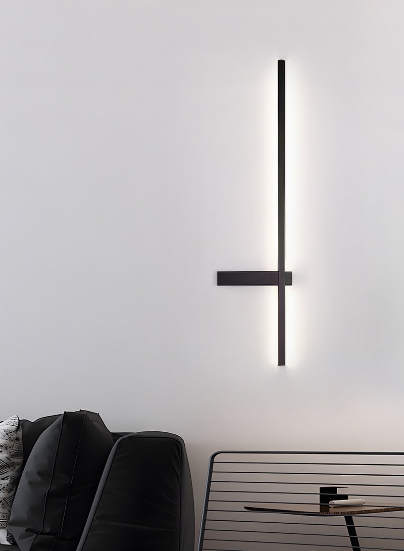 YATAI LIGHTING Modern LED Wall Light, 14W Linear Strip Lamp, 80cm Dimmable 3-Color Lighting Fixture for Bedroom, Dining Room, Mirror Side, and Dressing Table  - Image 5