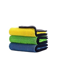 Rscy Car Drying Towel, Free Microfiber Cleaning Cloth,Premium Professional Soft Microfiber Towel,Super Absorbent Detailing Towel for Car/Windows/Screen/Kitchen,40x30cm 3Pack  - Image 1