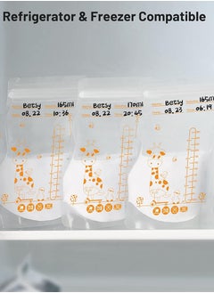 50 Pieces Breastmilk Storage Bag, Disposable Milk Storage Bag for Breastfeeding, No-Leak Milk Freezer Storage Pouches, 200ml / 250ml - pzsku/ZB064CC4032A3EAE18212Z/45/_/1718785694/8f54130a-c168-4042-87df-327ca473c792