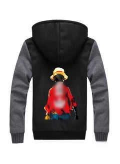 KUYING New One Piece Printed Zipper Sweatshirt Casual Sportswear  - Image 1