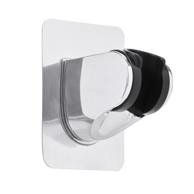 SHOWER HEAD HOLDER STRONG ADHESIVE AND WATERPROOF SHOWER HEAD HOLDER WALL MOUNT ADJUSTABLE HANDHELD SHOWER HEAD HOLDER NO DRILLING AND USE CONVENIENTLY