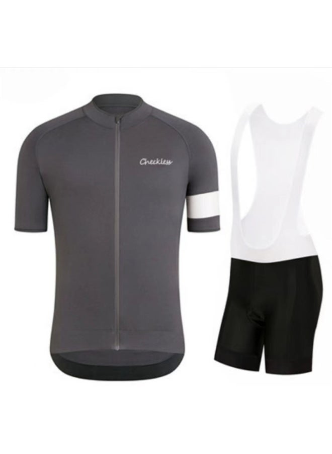 Summer Bicycle Short-sleeved Cycling Suit Mountain Road Bicycle Cycling Shirt Children's Roller Skating Suit