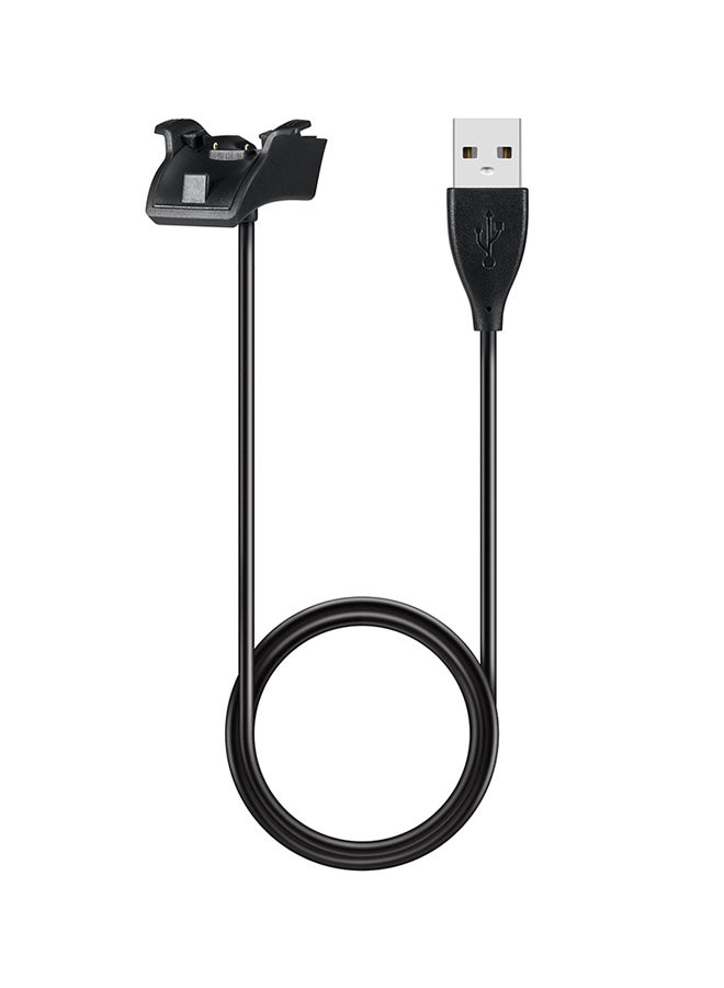 اليشمك كابل للشحن ومزامنة البيانات بطول 1 متراً/3.3 قدم للساعة الذكية شاحن سريع مغناطيسي قابل للحمل والنقل بمنفذ USB وقاعدة للسلك لساعة هواوي هونور باند 3 الذكية - Image 1