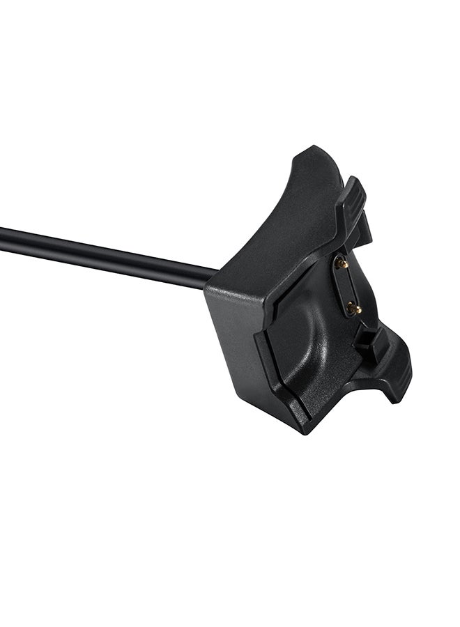 اليشمك كابل للشحن ومزامنة البيانات بطول 1 متراً/3.3 قدم للساعة الذكية شاحن سريع مغناطيسي قابل للحمل والنقل بمنفذ USB وقاعدة للسلك لساعة هواوي هونور باند 3 الذكية - Image 3