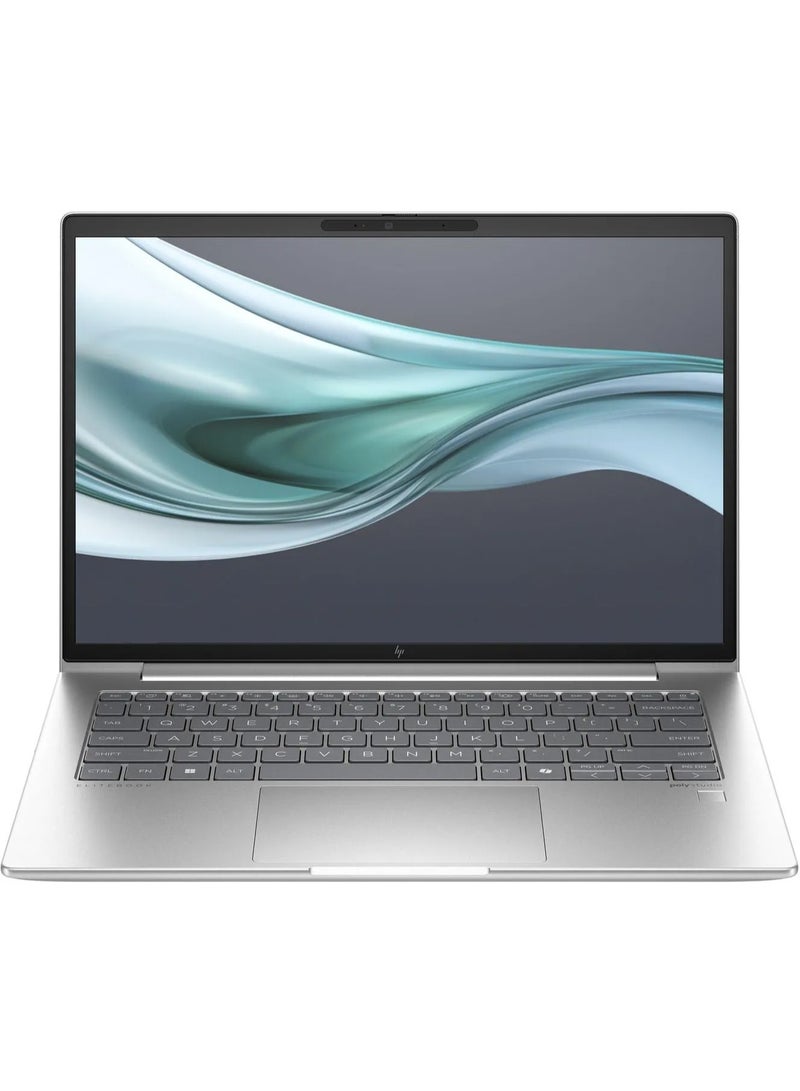 HP EliteBook 640 G11 14.0" WUXGA | Intel Core Ultra 7 165H (14 Cores, up to 5.0GHz) | 32GB RAM | 1TB SSD | Intel Graphics | Windows 11 Pro | Backlit Keyboard, Fingerprint Reader | US QWERTY | A37VXET English silver - Image 1