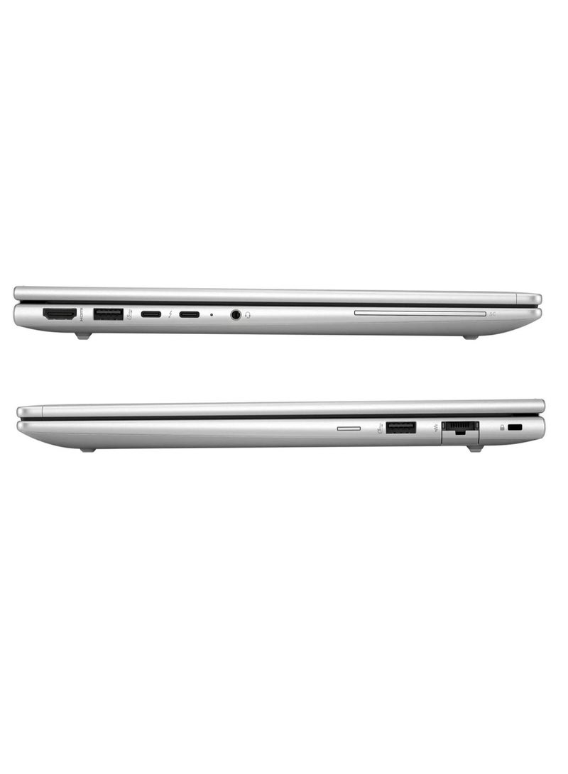 HP EliteBook 640 G11 14.0" WUXGA | Intel Core Ultra 7 165H (14 Cores, up to 5.0GHz) | 32GB RAM | 1TB SSD | Intel Graphics | Windows 11 Pro | Backlit Keyboard, Fingerprint Reader | US QWERTY | A37VXET English silver - Image 3