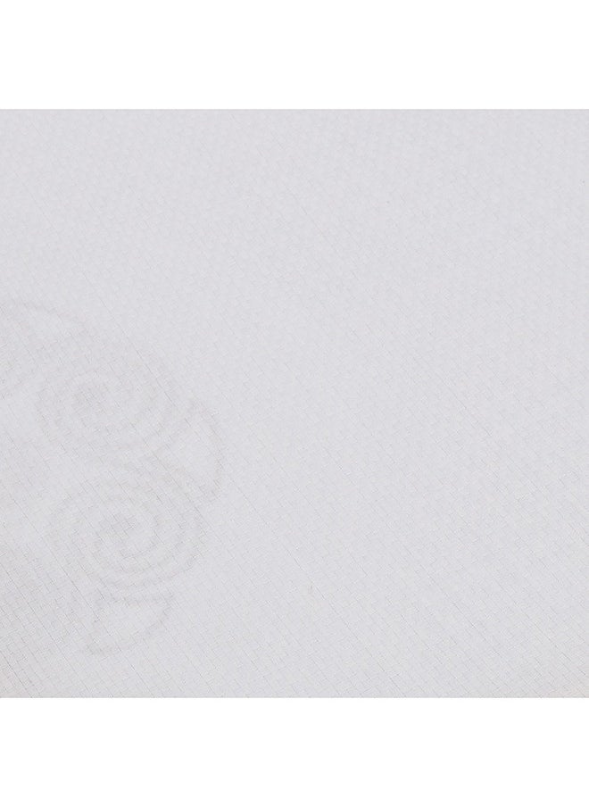 MEHALLA - MEHALLA Fitted Sheet Set - Square Sateen  - Single White-100% Egyptian cotton - Image 1