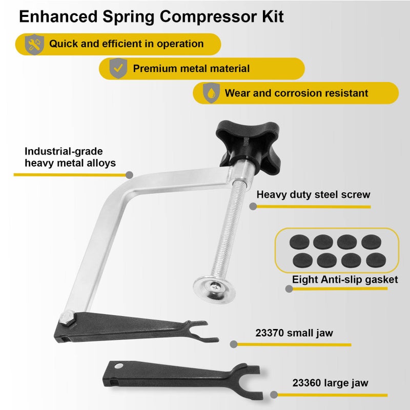 Datrenm 23300 Small Engine Valve Spring Compressor,Fit for Briggs and Stratton, Clinton, Harley-Davidson & More Springs 3/4" to 1-1/16", Two Jaw Sizes-23360 Large Jaw and 23370 Small Jaw - Image 3