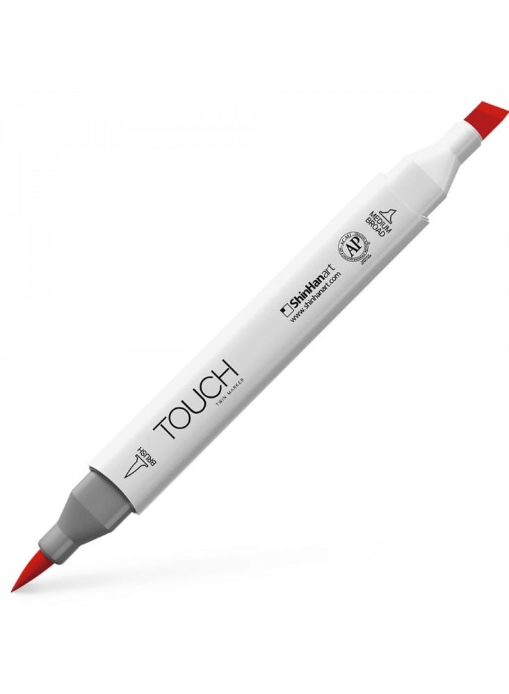 TOUCH ShinhanArt TOUCH Twin 12pcs Brush Marker Set (Main Colors) | Professional Art Supplies for Drawing, Illustration, Design & Coloring - Image 3