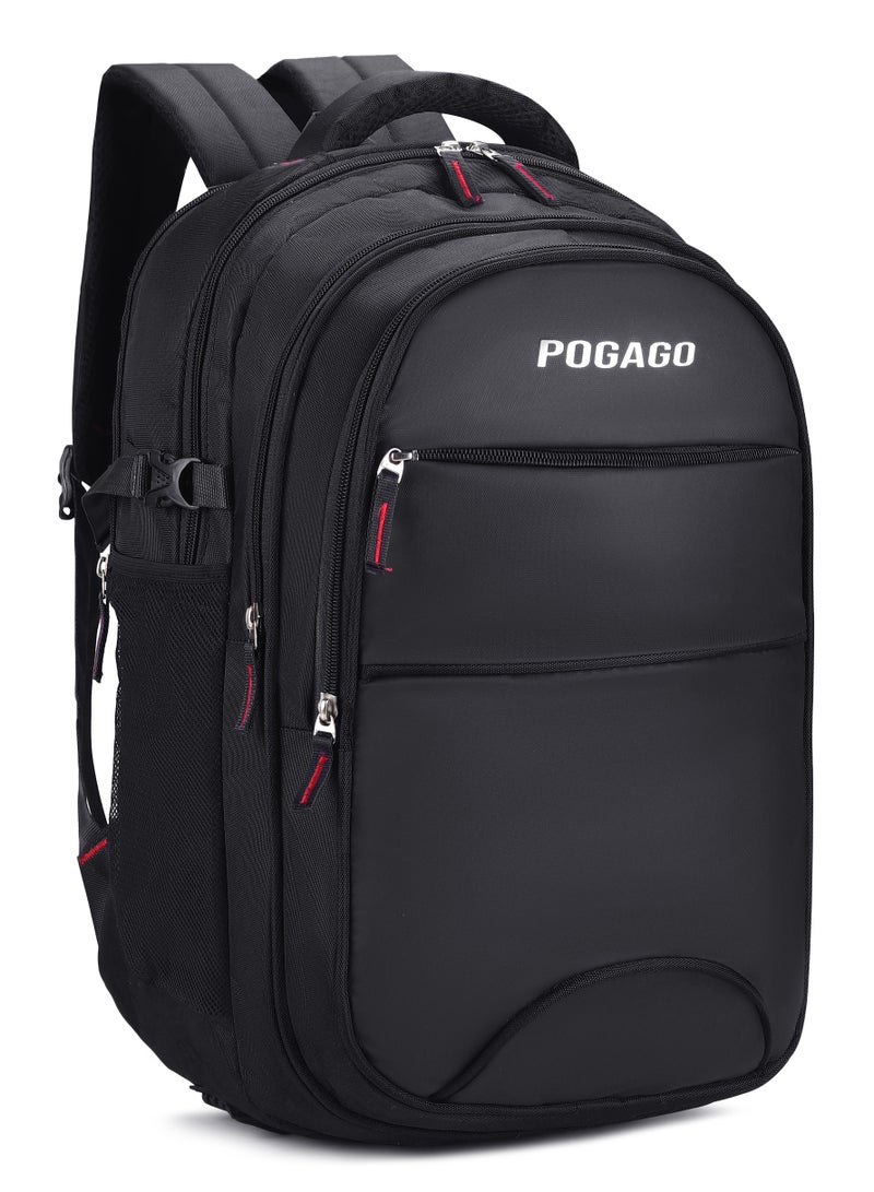 POGAGO Large Travel Backpack | Strong & Lightweight Laptop Bag | Work, School & College Use - Image 1