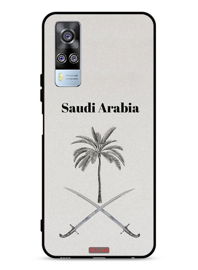 Tolwak vivo Y53s 4G Protective Case Cover Kingdom Of Saudi Arabia Sign Art - Image 1
