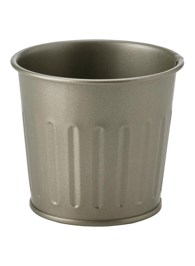 erorex Plant Pot, In/Outdoor/Grey, 9 Cm - Image 1