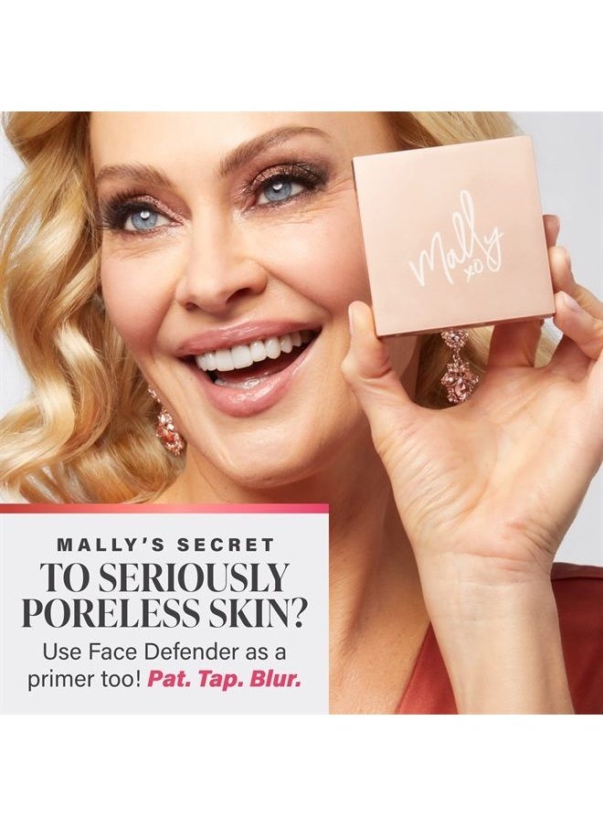 Evercolor Poreless Face Defender - Primer or Setting Powder - Long-Lasting Matte Finish - Face Defender Translucent - Travel Size 0.07 Oz