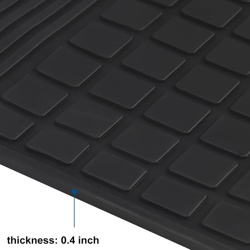 San Auto Custom Fit Rubber Floor Mats for Audi Q3 (2019-2025) - Waterproof Heavy Duty Liners - Image 5
