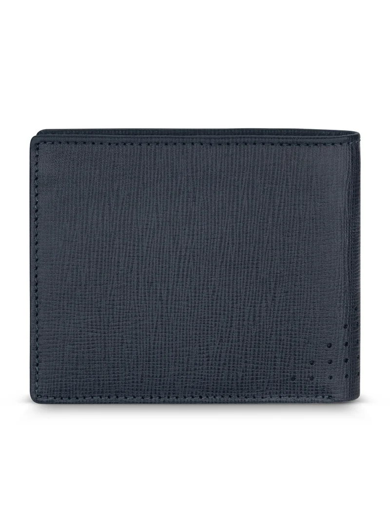 شيروتي 1881 Blue Leather Wallet for Men
