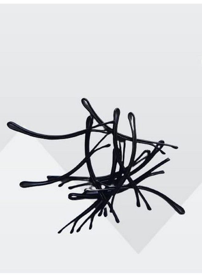 advancedestore - Strong Simple Hairpins Black Alloy Hair Clip Bobby Pin Hair Accessories Headwear Ball Tip Bob Pins For Women Small (Pack Of 48) - Image 1
