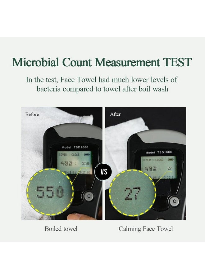 منشفة وجه مهدئة 80 ورقة مصنوعة في كوريا منشفة وجه مهدئة ومرطبة للوجه والعناية بالبشرة لجميع أنواع البشرة - Image 4