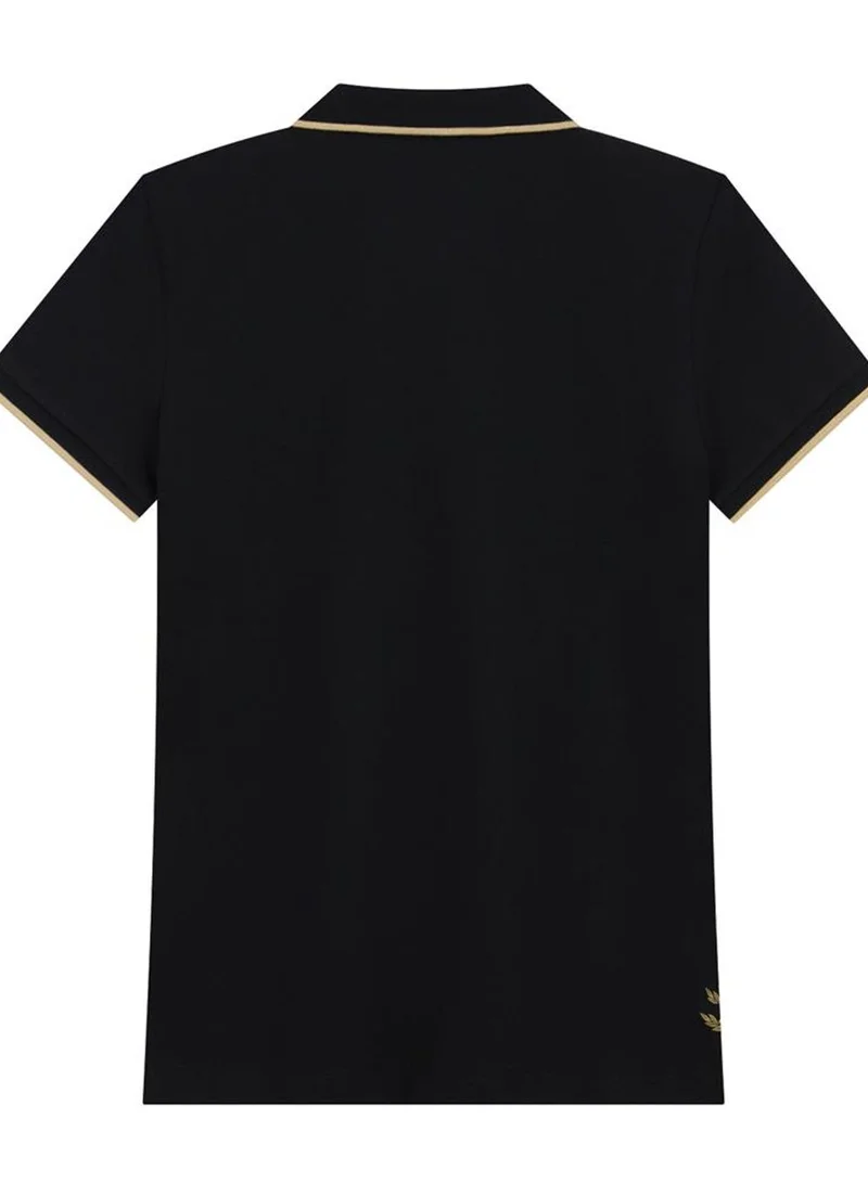 جيوردانو بولو قطن لايكرا مطرز بقصة ضيقة للنساء