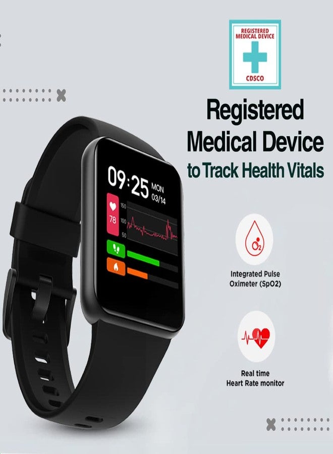 GOQii Insure+ 5 lakhs Health Insurance with Smart Vital Lite (Black) and 3 Months Personal Coaching - Image 5