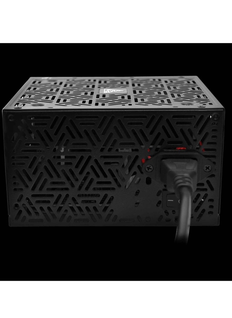 GAMDIAS GAMDIAS HELIOS E1-500 Power Supply 500W, Black  - Image 2