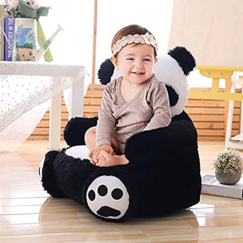 CLICK4DEAL Plush Sitting Panda Armchair with Backrest | Cushion Comfortable Seat , Soft Toy for Kids (1-3 Years) Multicolor - Image 2