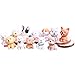 Lynkaye Mini Dog FiguresResin Dollhouse Animal Figure for Dashboard DecorationsOffice Home Desk DecorationsCar Ornament Interior Decors Rearview Mirror Funny Gifts - Image 3