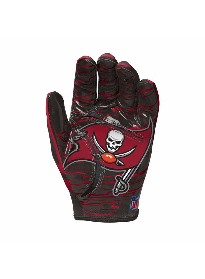 Wilson NFL Stretch Fit Football Gloves - Tampa Bay- Adult (WTF9326TB) - Image 3
