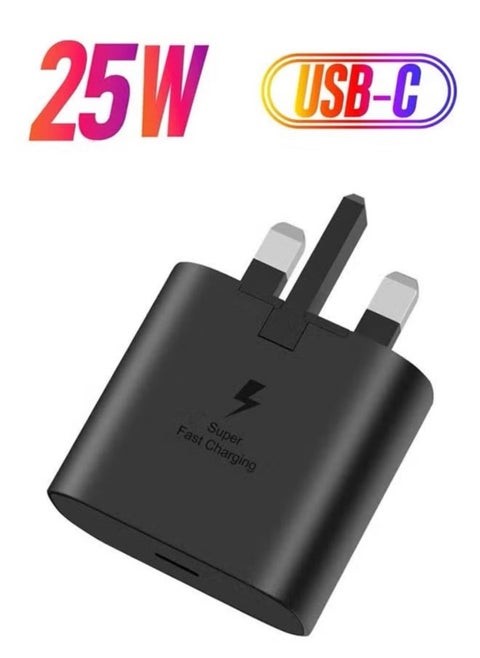 25W Travel Adapter  Fast Charging Black