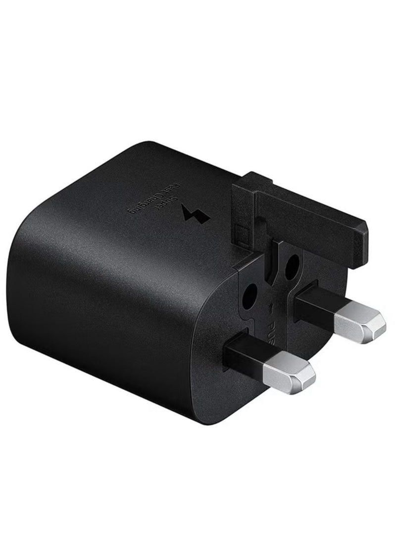 Generic - 25W Travel Adapter  Fast Charging Black - Image 1
