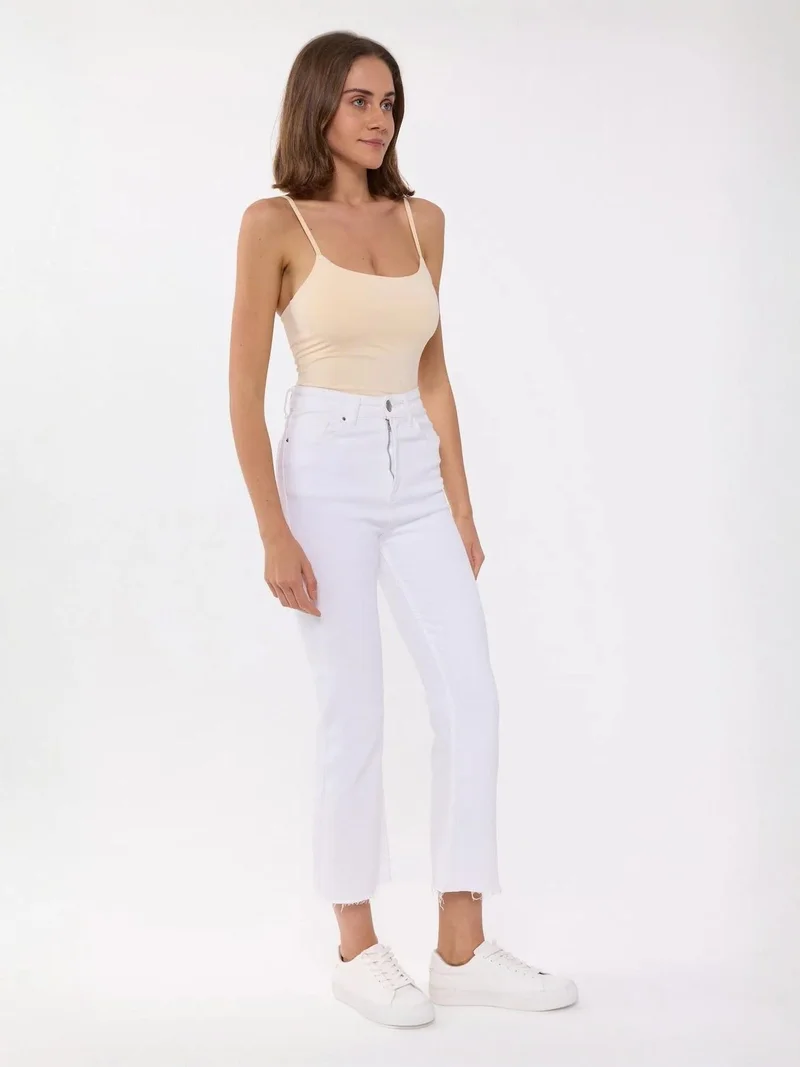HICCUP Basic Woven Spaghetti-Strap Body