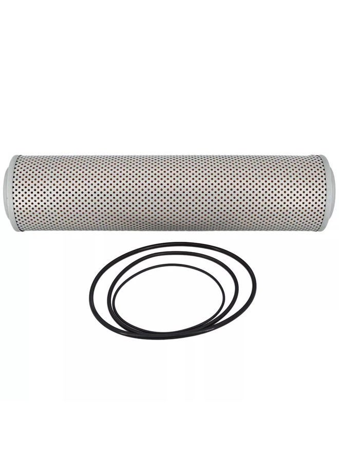 YIHETOP Hydraulic Filter AT308569 4159319 4227353 4132686 Compatible with Hitachi EX100 EX120 EX130H EX150 John Deere 110 120 160LC 290D 490 590D 790 - Image 1