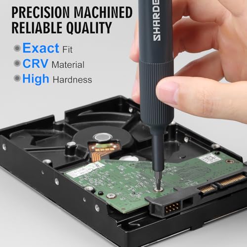 Sharden 27-in-1 Precision Screwdriver Set Multi Bit Small Screwdriver Magnetic Mini Screwdriver Set Pen Style Manual Repair Tool Kit for Eyeglass, Watch, Computer, Jewelers, Laptop, Electronics, Phone - Image 5