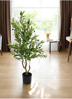 BABAZAM Artificial Olive Tree Fake Olive Plant in Pot Potted Silk Tree for Indoor Entryway Décor Outdoor Modern Home Office Gift  Living Room Floor 1.1m - pzsku/ZB06757B7538BC577CE63Z/45/_/1738236967/4dc130d4-0083-45b5-91f3-571319bc5e02