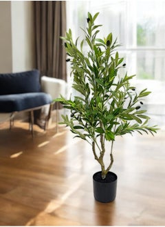 BABAZAM Artificial Olive Tree Fake Olive Plant in Pot Potted Silk Tree for Indoor Entryway Décor Outdoor Modern Home Office Gift  Living Room Floor 1.1m - pzsku/ZB06757B7538BC577CE63Z/45/_/1738237375/4cabcf53-c2ca-4700-9a18-347c1a4c59ab