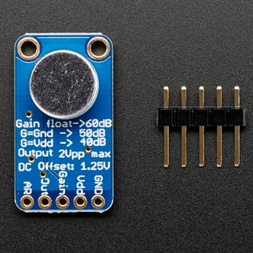 Adafruit Electret Microphone Amplifier - MAX9814 with Auto Gain Control [ADA1713] - Image 2