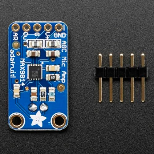 Adafruit Electret Microphone Amplifier - MAX9814 with Auto Gain Control [ADA1713] - Image 3