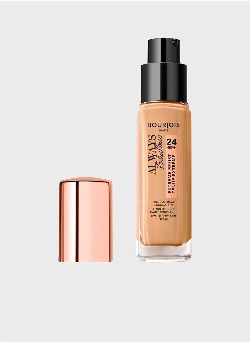 BOURJOIS PARIS Bourjois Always Fabulous 24HR Foundation – 310 – Beige, 30ml