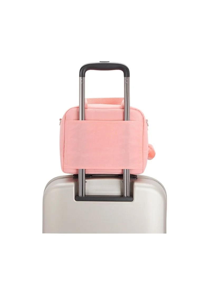 kipling Miyo Large lunchbox (with trolley sleeve) Pink Candy C