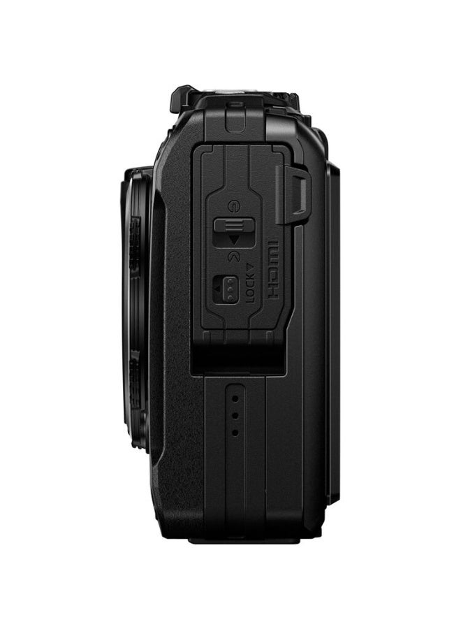 Olympus OM SYSTEM Tough TG-7 Digital Camera (Black) - Image 4