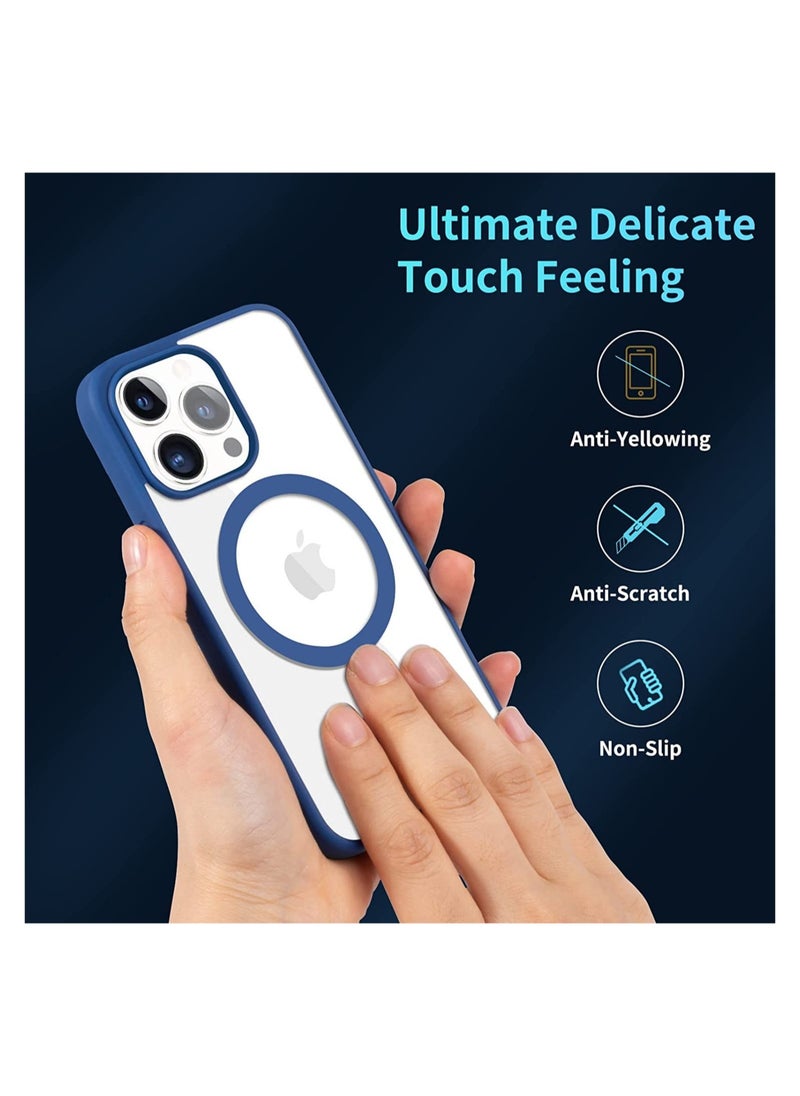 ELTRAZONE iPhone 11 Pro Max Case Clear Magsafe Slim Cover, Ultra-Thin Shockproof and Anti-Yellow Transparent Protective Cover  - Image 2