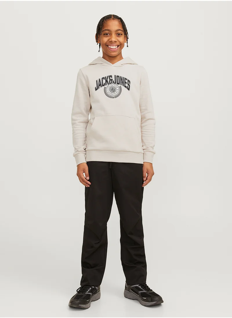 Jack & Jones Junior Kids Graphic Print Hoodie