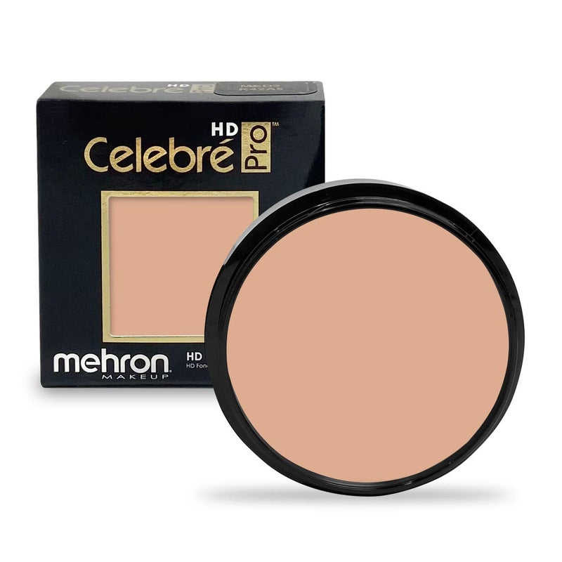 Mehron Makeup Celebre ProHD Cream Face Body Makeup 9 oz MEDUIM 3