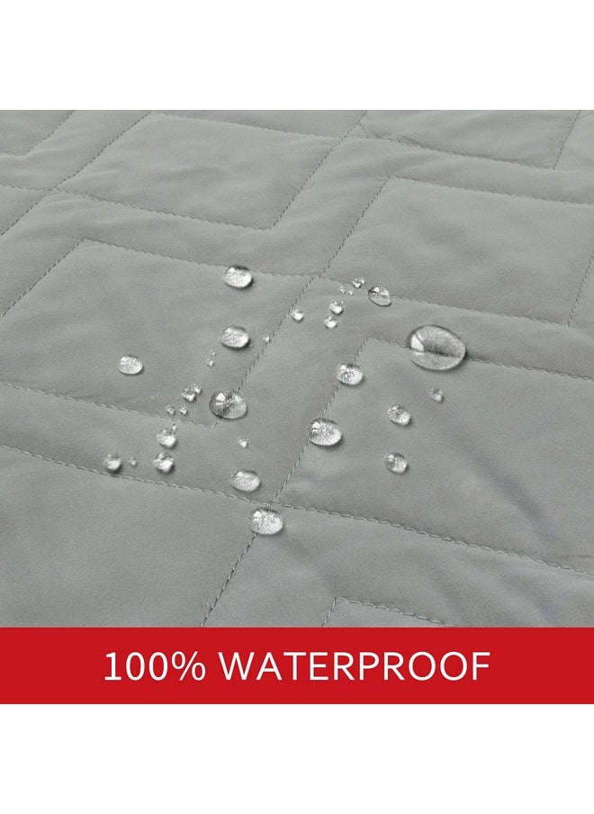 Moonsea Waterproof Dog Blanket Antislip Pet Bed Cover Sofa Couch Furniture Protector Cover For Kids Children Dog Cat(52" X 82")  - Image 2
