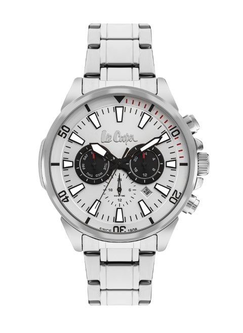 LEE COOPER Men's Multi Function Silver Dial Watch - LC07846.330