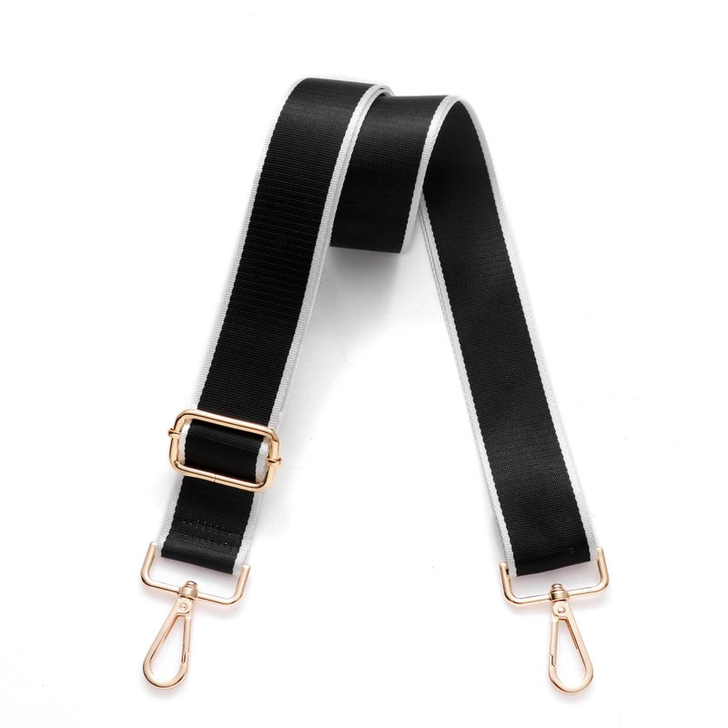 S-Jacorry Purse Strap Replacement Crossbody Wide Shoulder Strap Adjustable Canvas Straps Replacement Belts - Image 1