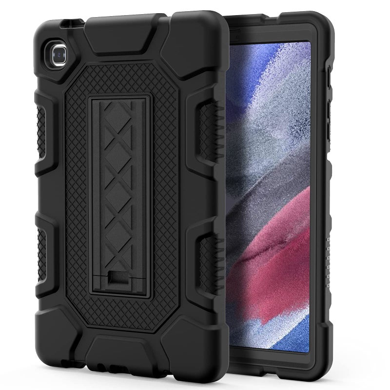 Azzsy Case for Samsung Galaxy Tab A7 Lite 8.7 Inch 2021 (SM-T220/T225), Slim Heavy Duty Shockproof Rugged High Impact Protective Case,Black - Image 1